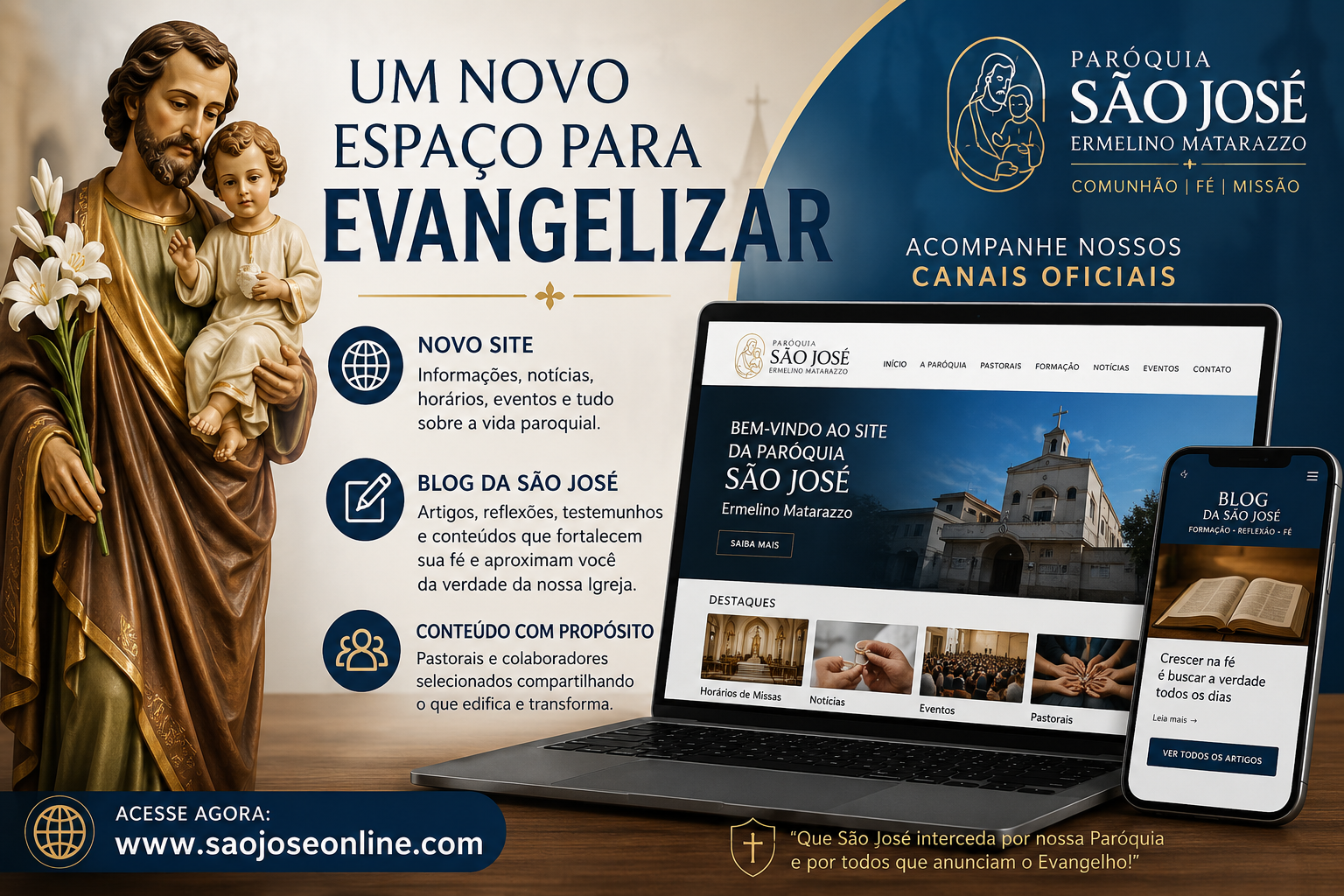 Um novo espaço para evangelizar